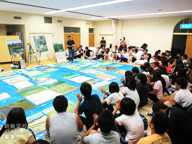 淡路島合宿での合評会