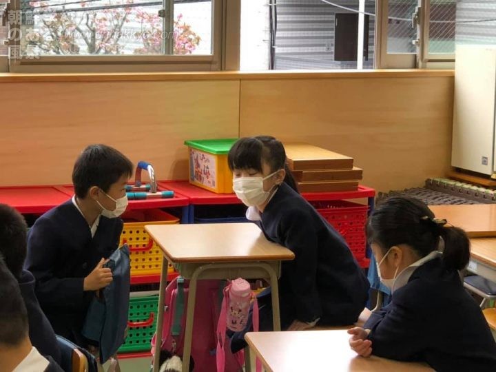 東京朝鮮第3初級学校の入学式